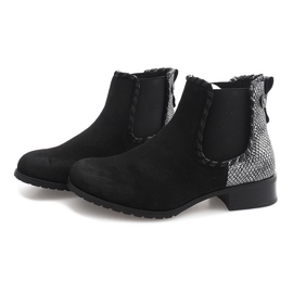 Cizme calde C307 Negru 4