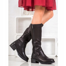 Sixth Sense Cizme Cu Cataramă negru 1