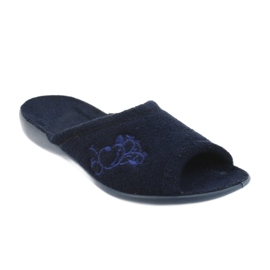 Pantofi de damă Befado pu 256D002 albastru marin 1