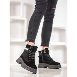 Bella Paris Cizme cu platformă clasică negru 2