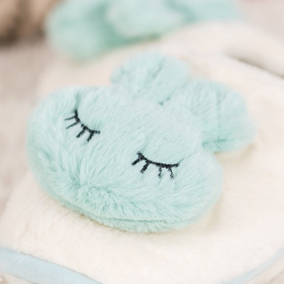 SHELOVET Papuci calzi albastru 2