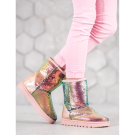 SHELOVET Mukluki Cu Paiete multicolor 1