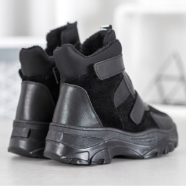 Bona Ghete de modă negre negru 1