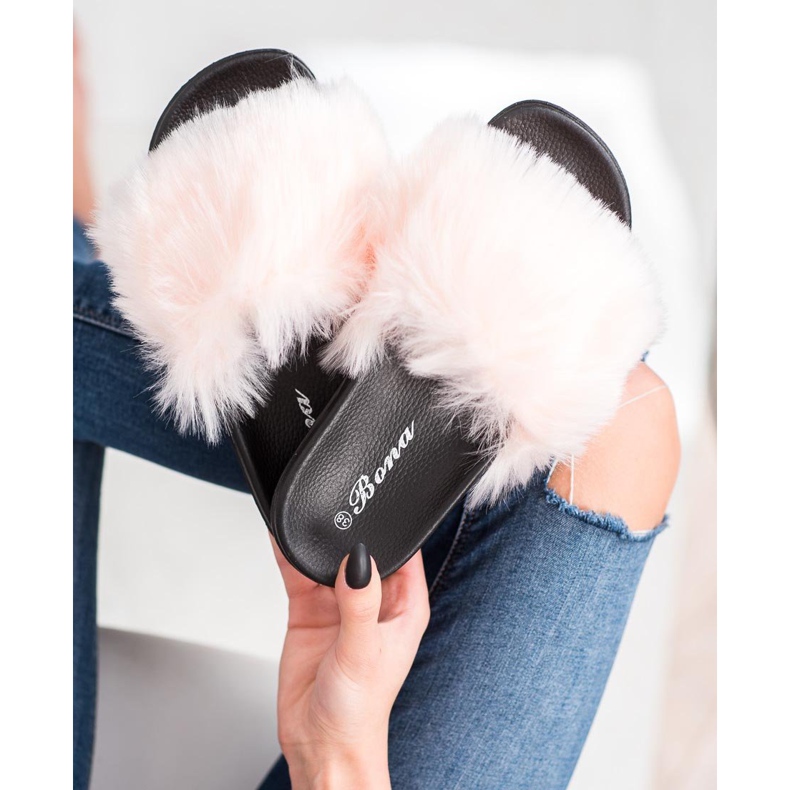 SHELOVET Papuci eleganți roz 2 SHELOVET Papuci eleganți roz 2