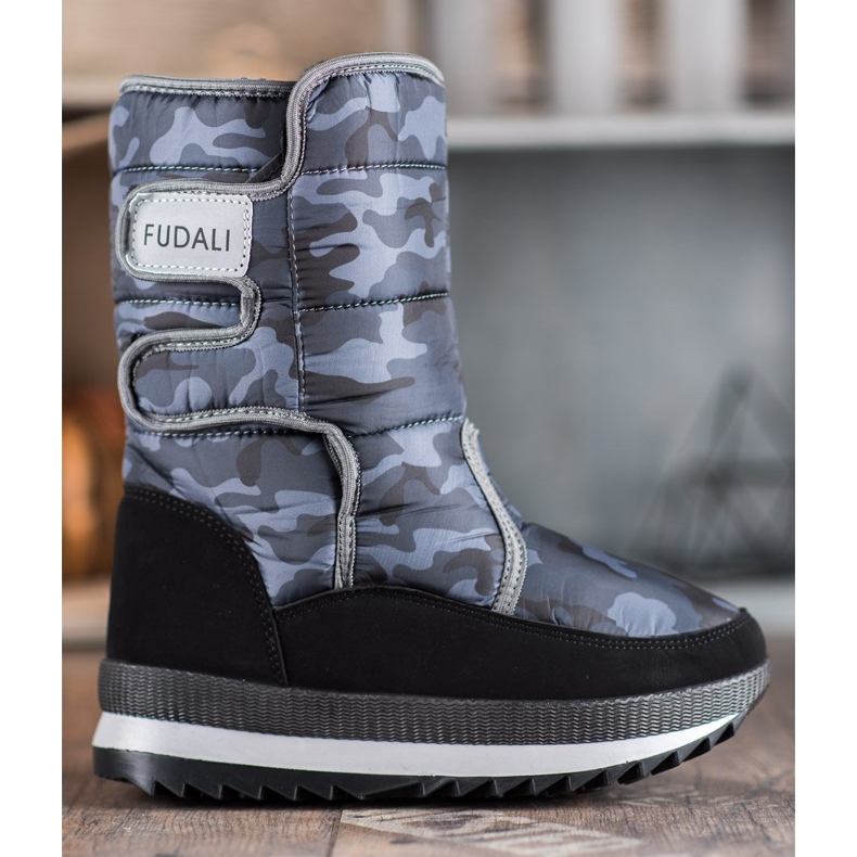 SHELOVET Ghete de zăpadă Moro gri 2 SHELOVET Ghete de zăpadă Moro gri 2