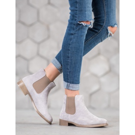 Sergio Leone Cizme Chelsea gri 1