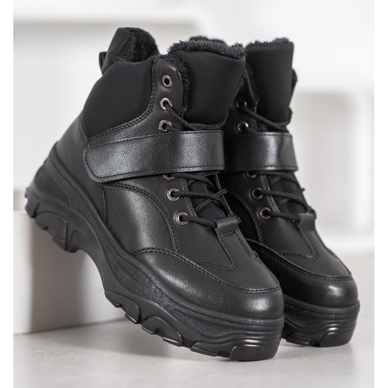 Bona Ghete de modă negre negru 2 Bona Ghete de modă negre negru 2