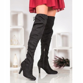 Filippo Cizme cu toc înalt negru 1