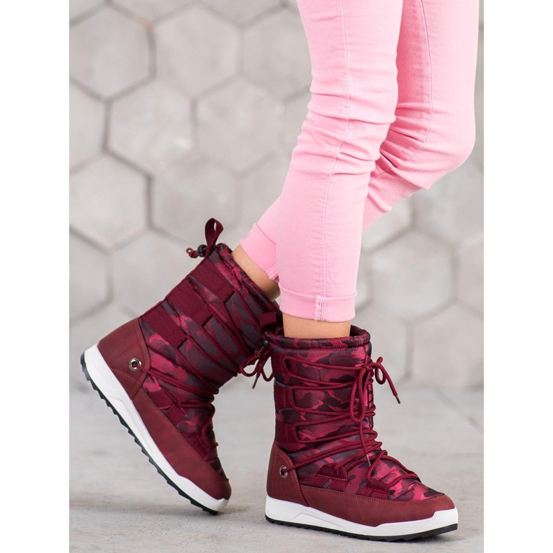 Small Swan Ghete de zăpadă Moro roșu 1 Small Swan Ghete de zăpadă Moro roșu 1