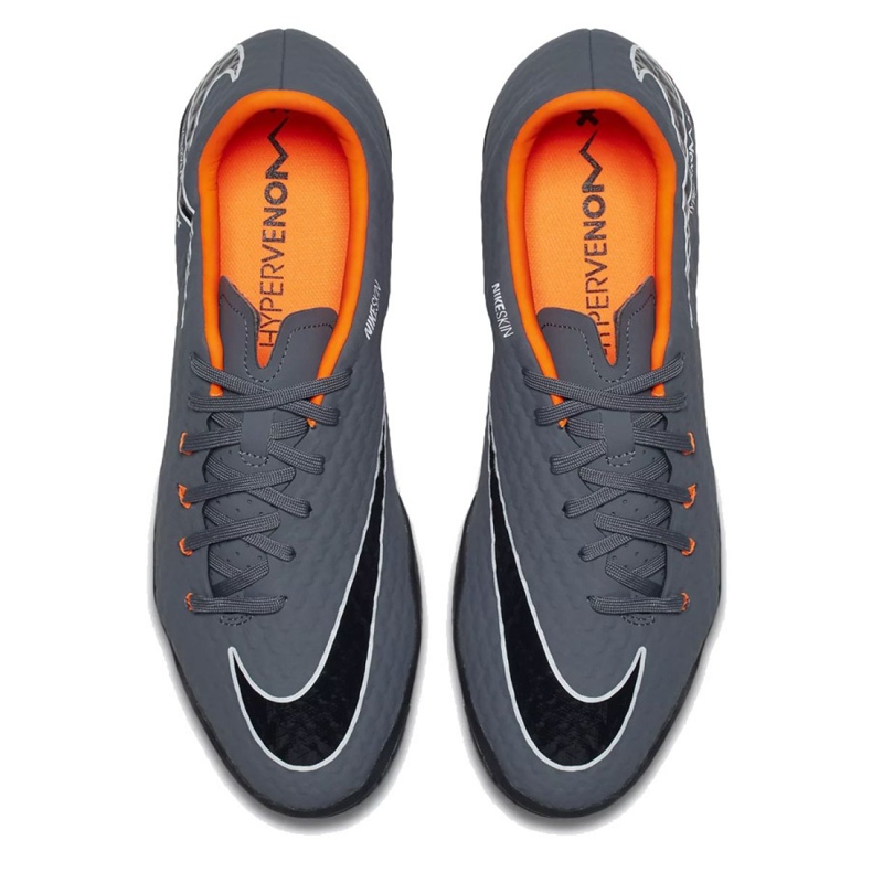 Pantofi de fotbal Nike Hypervenom PhantomX 3 Academy Tf M AH7279-081-S gri gri 1 Pantofi de fotbal Nike Hypervenom PhantomX 3 Academy Tf M AH7279-081-S gri gri 1
