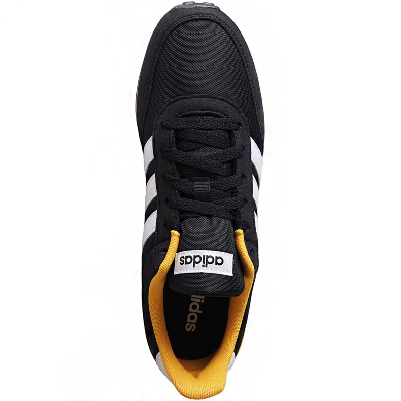 Pantofi Adidas V Racer 2.0 M EG9913 alb negru galben 1