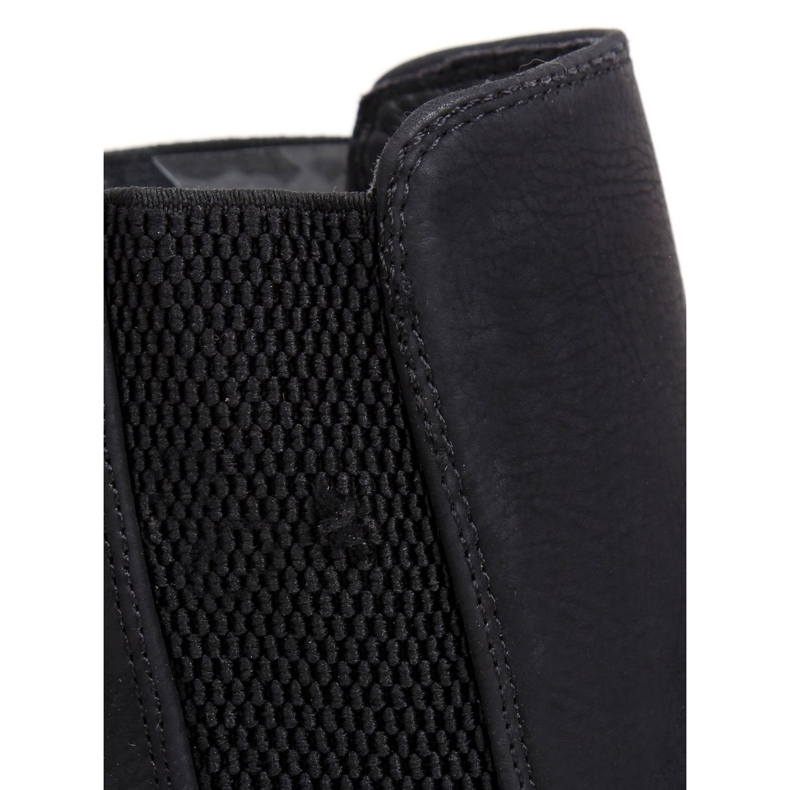 Cizme Jodhpur negre L2065 Negru II grad 1