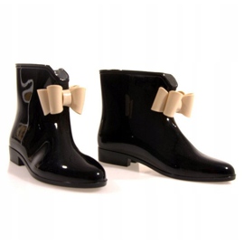 Ghete Wellington cu arc Y014 Negru 1