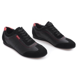 Pantofi Urban din piele naturală casual 2012 negru 1