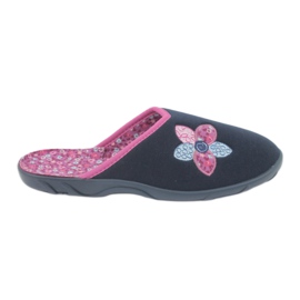 Pantofi de dama colorati Befado 235D154 albastru marin 1