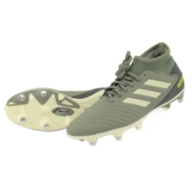 Ghete de fotbal Adidas Predator 19.3 Sg M EG2830 verde 4