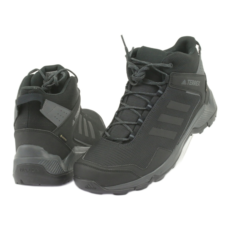 Pantofi Adidas Terrex Eastrail Mid Gtx M F36760 negru gri 4