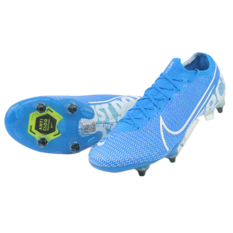 Pantofi de fotbal Nike Mercurial Vapor 13 Elite SG-Pro Ac M AT7899 414 albastru 5