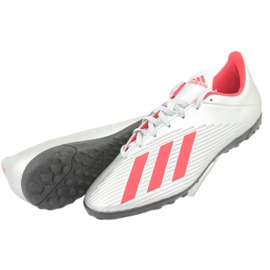 Ghete de fotbal Adidas X 19.4 Tf M F35344 argint 5