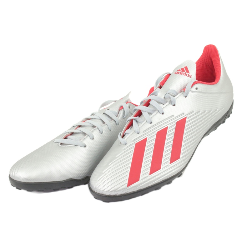 Ghete de fotbal Adidas X 19.4 Tf M F35344 argint 3