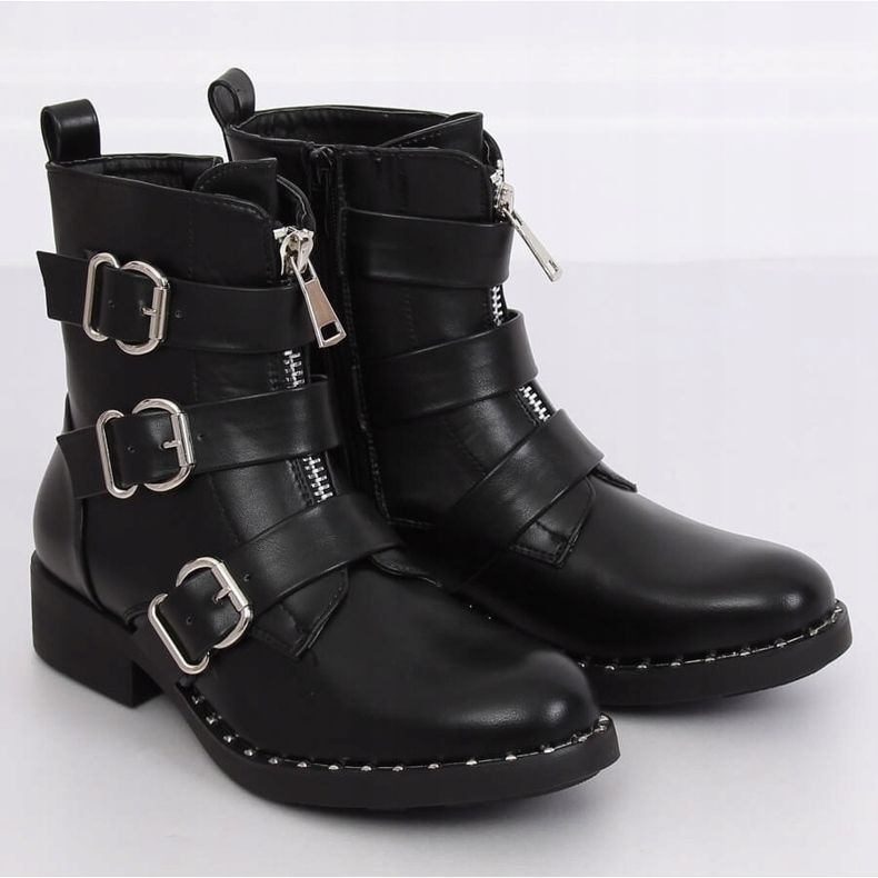 Cizme militare negre NC851 Negre negru 1 Cizme militare negre NC851 Negre negru 1
