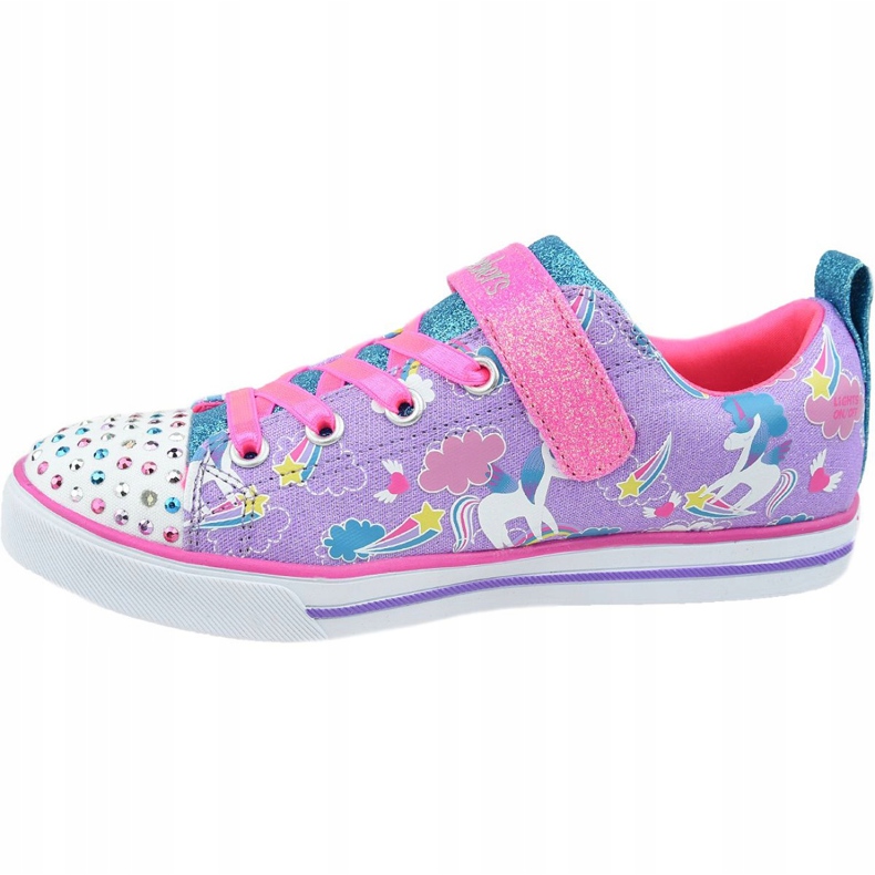 Pantofi Skechers Sparkle Lite Jr 20212L-LVMT violet 1