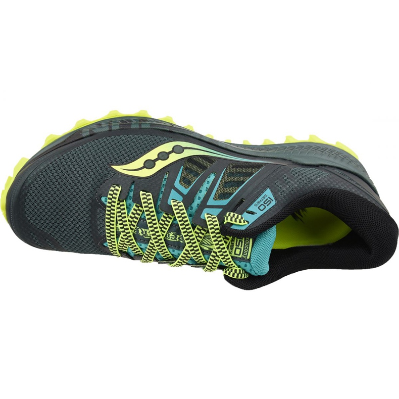 Pantofi Saucony Peregrine Iso M S20483-37 negru multicolor 2