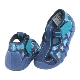 Sandale pentru copii Befado 190P090 albastru marin albastru 4