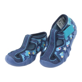 Sandale pentru copii Befado 190P090 albastru marin albastru 3