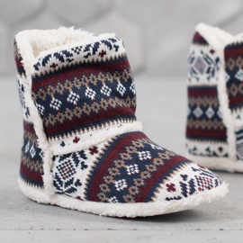 Papuci cald VINCEZA multicolor 1