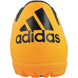 Ghete de fotbal Adidas X 15.3 Tf Jr S74663 portocale portocale 3