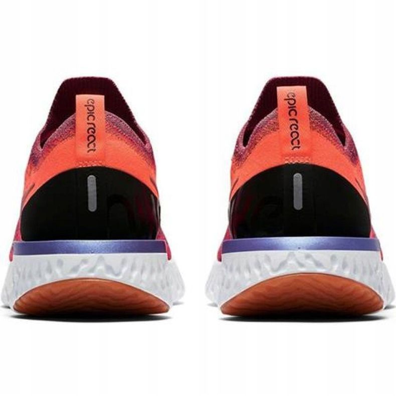 Pantofi de alergare Nike Epic React Flyknit W AQ0070 601 roșu 2