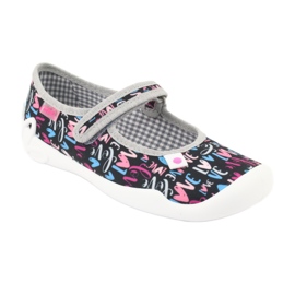 Încălțăminte pentru copii Befado 114Y373 albastru marin roz multicolor 1