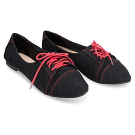 Adidași Jazz 3-23 Negru roz 1