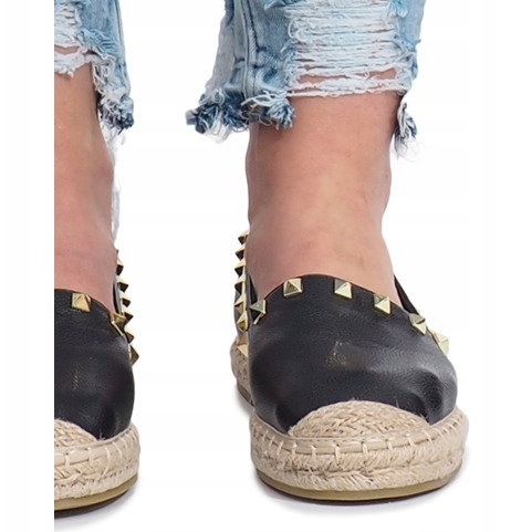 Espadrile negre cu crampoane Montana negru 1