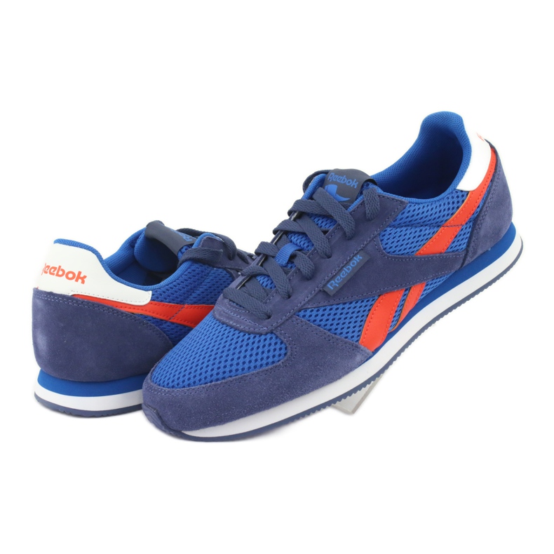 Reebok Royal Cl Jogger M V68437 albastru portocale 4