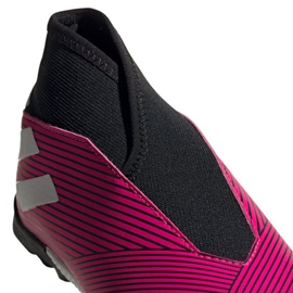 Pantofi Adidas Nemeziz 19.3 Ll Tf Jr EF8849 multicolor roz 2