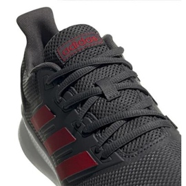 Pantofi de alergare adidas Runfalcon M EG8602 roșu gri 1