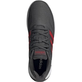 Pantofi de alergare adidas Runfalcon M EG8602 roșu gri 2
