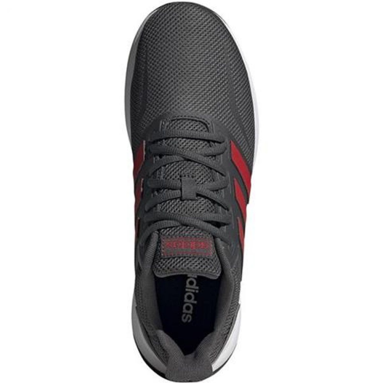 Pantofi de alergare adidas Runfalcon M EG8602 roșu gri 2