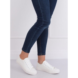 Adidași albi pentru femei PQ-22 Alb 1