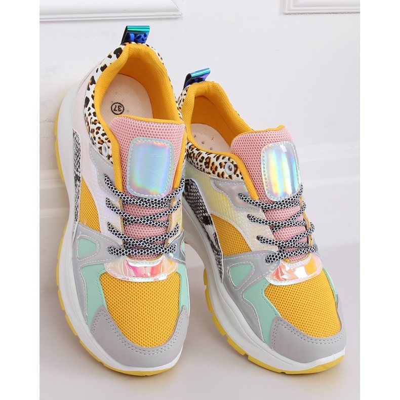 NB317P Pantofi sport galbeni multicolor 2 NB317P Pantofi sport galbeni multicolor 2