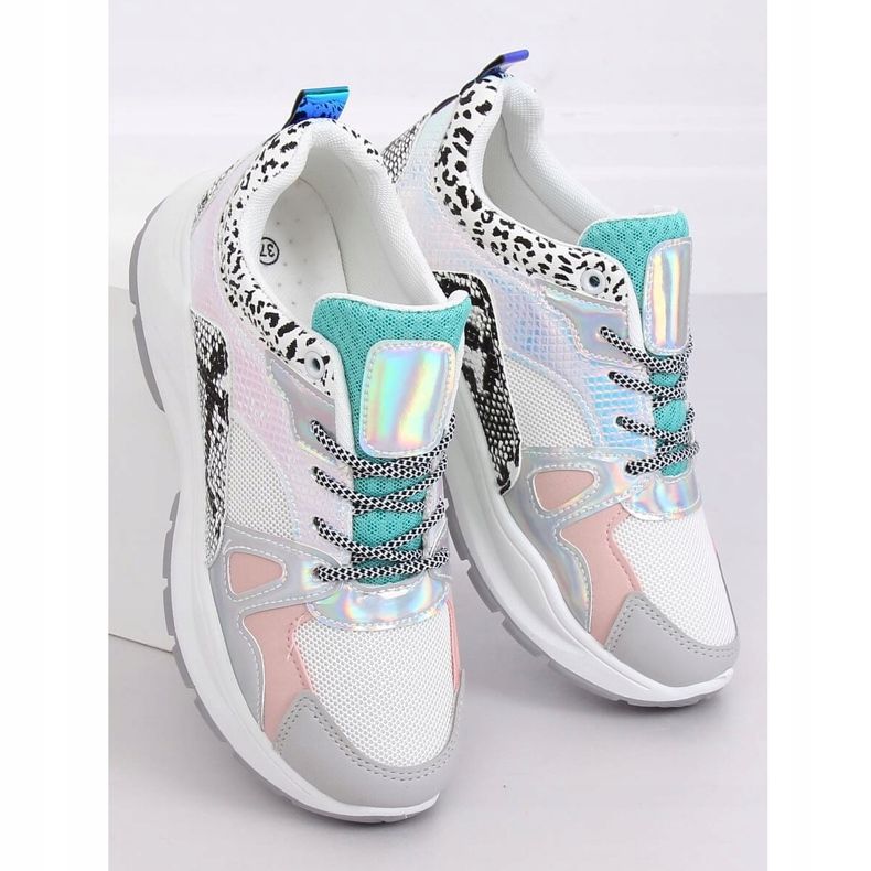 NB317P Pantofi sport albi multicolor 2