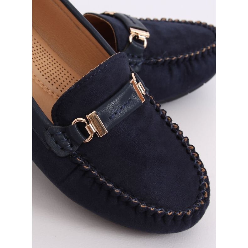 Mocasini pentru femei bleumarin FM3024 Albastru albastru marin 2