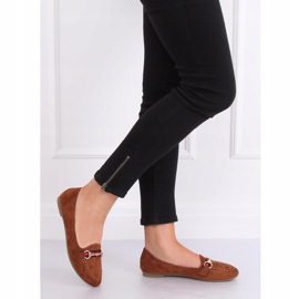 Mocasini de damă camel B2027 Camel maro 2
