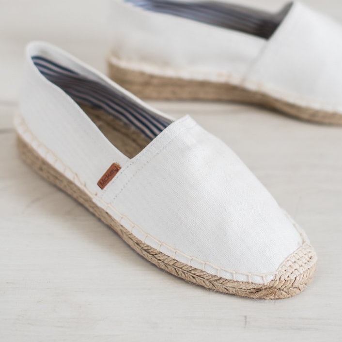 Bestelle Espadrile albe 1