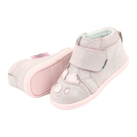 Ghete de velcro Koala Bartek 71150 roz gri 5 Ghete de velcro Koala Bartek 71150 roz gri 5