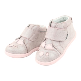 Ghete de velcro Koala Bartek 71150 roz gri 3 Ghete de velcro Koala Bartek 71150 roz gri 3