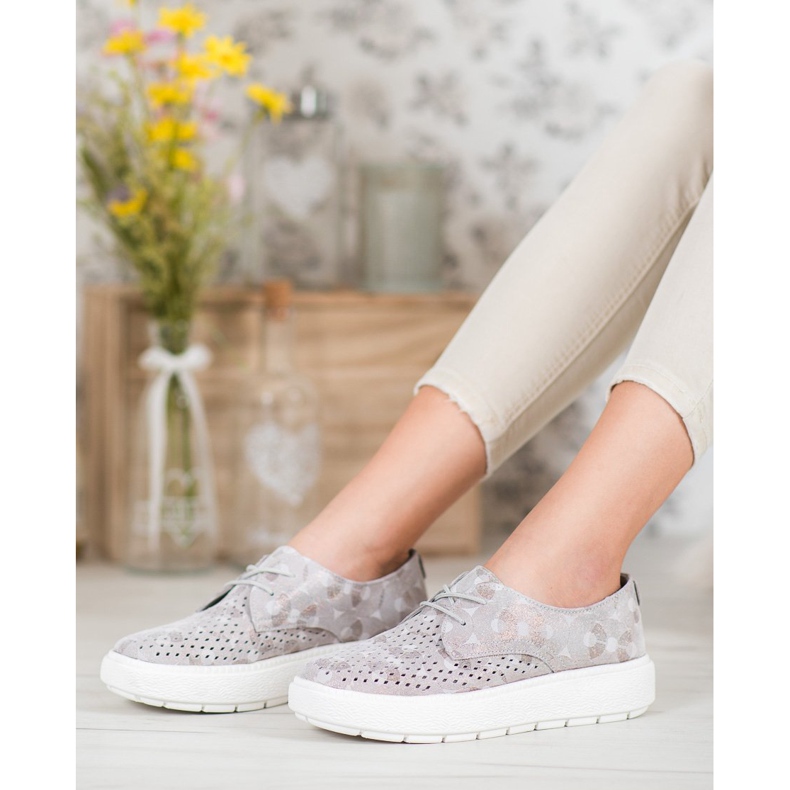 Goodin Încălțăminte ușoară din piele maro 1 Goodin Încălțăminte ușoară din piele maro 1