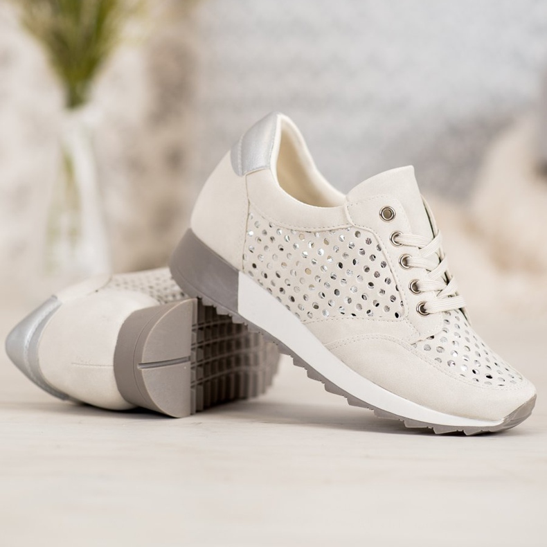 Kylie Încălțăminte ajurată pe platformă maro 1